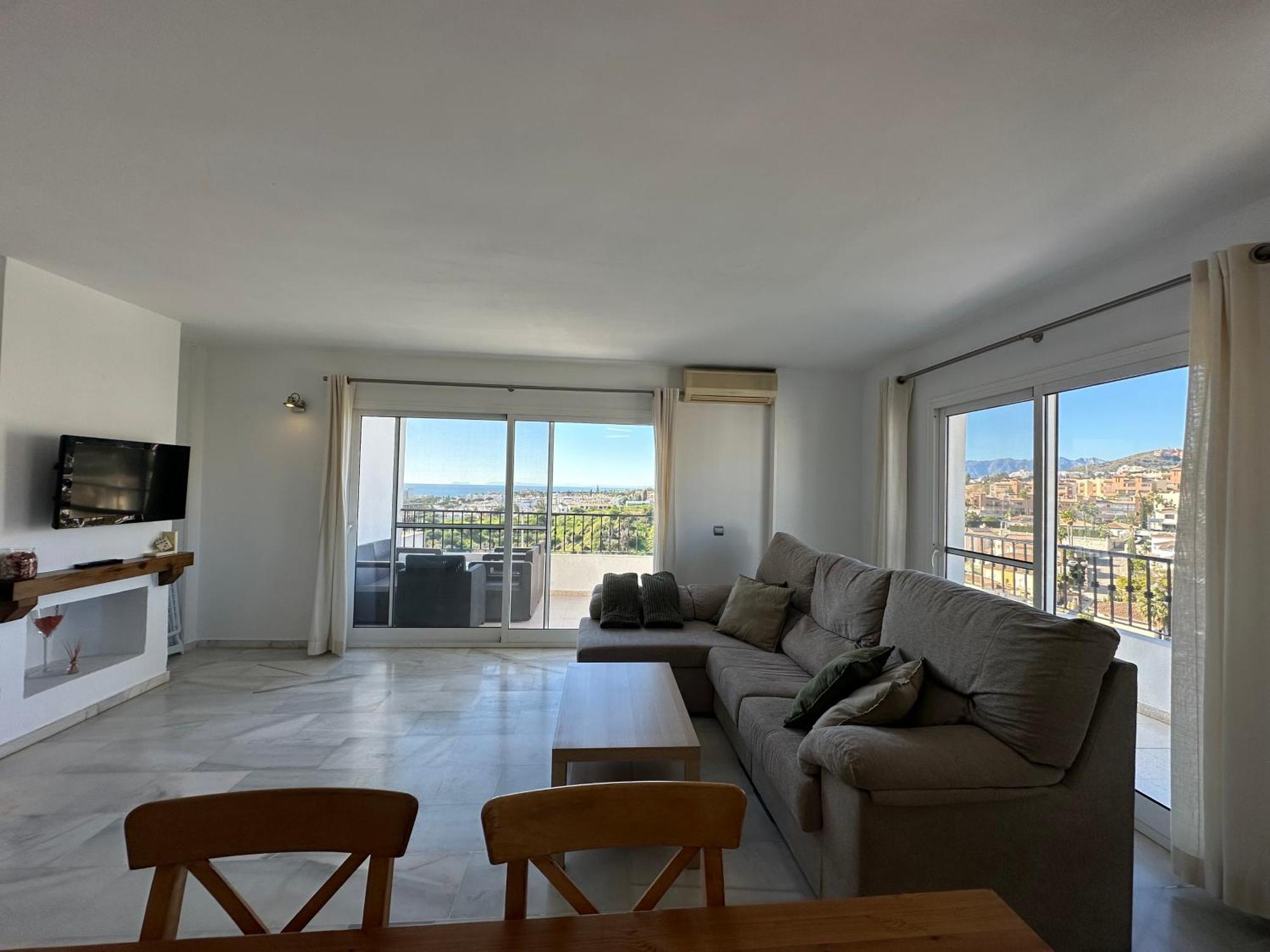 Apartamento Luminoso Atico Duplex Con Vistas Al Mar Málaga Exterior foto
